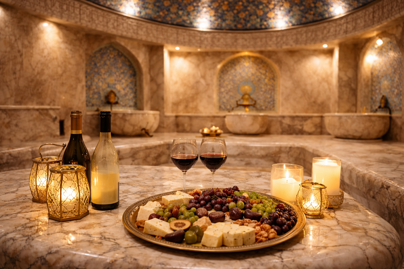 Wine Tasting in a Hammam with SPA Treatment