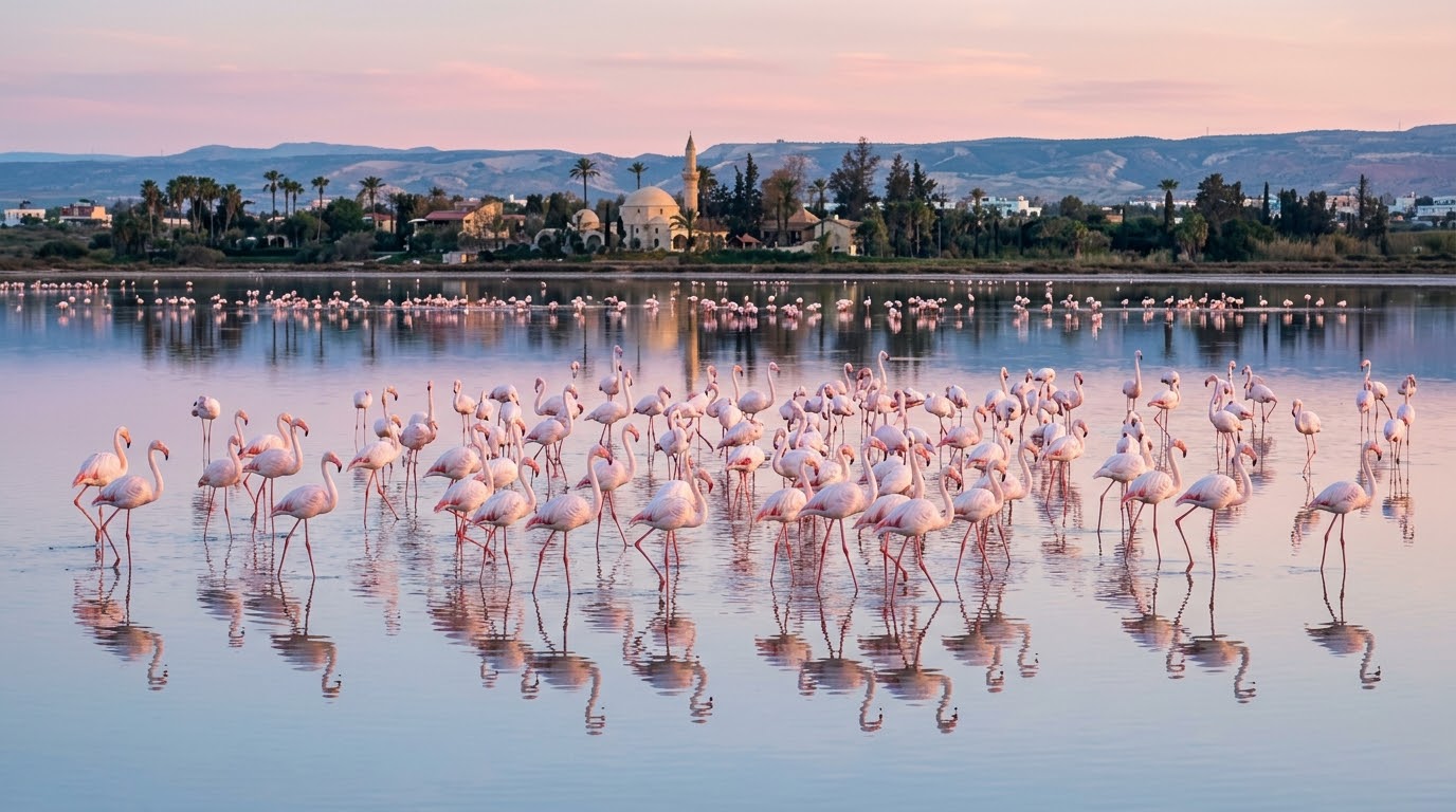 Chasing Pink: Cyprus's Secret Winter Lagoons and Quiet Journeys.